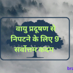 9 Best Steps to Tackle Air Pollution | वायु प्रदूषण से निपटने के लिए 9 सर्वोत्तम कदम |